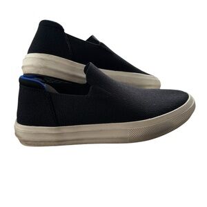 Rothy's Shoes Sneaker The Original Slip On Black Preppy‎ Sporty Sustainable 7.5